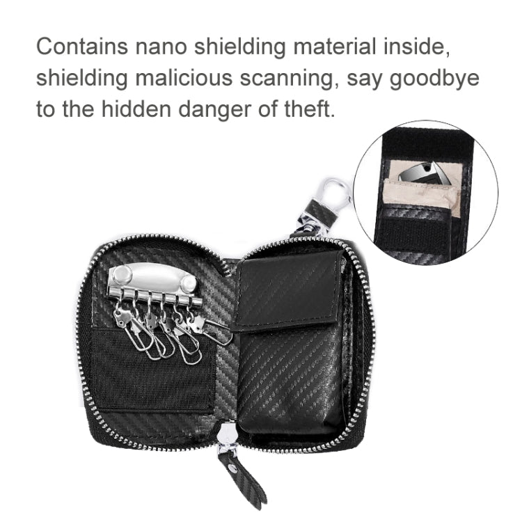 Borsa per chiavi con schermatura del segnale RFID Borsa per isolamento Borsa per carte anti-smagnetizzazione, RFID Signal Shielding Key Bag