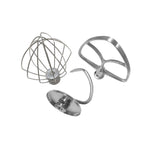 Accessori in acciaio inossidabile, For KitchenAid 5QT Mixer Head, For KitchenAid  6QT Mixer Head, For KitchenAid Stand Mixer 5QT  Whip Whisk, For Kitchenaid Stand Mixer 5QT Dough Hook, For KitchenAid Stand Mixer 6QT Whip Whisk                          ...
