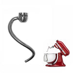 Accessori in acciaio inossidabile, For KitchenAid 5QT Mixer Head, For KitchenAid  6QT Mixer Head, For KitchenAid Stand Mixer 5QT  Whip Whisk, For Kitchenaid Stand Mixer 5QT Dough Hook, For KitchenAid Stand Mixer 6QT Whip Whisk                          ...