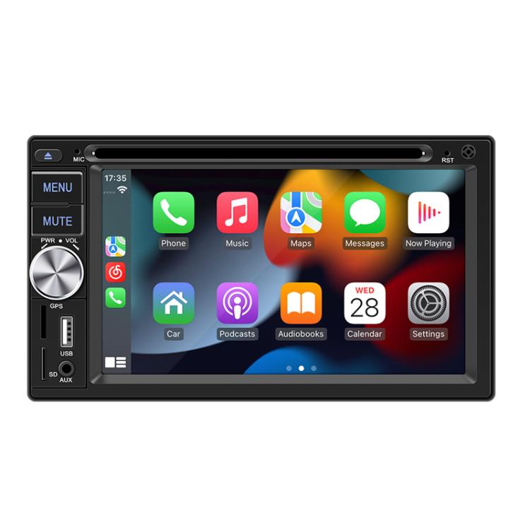 6,2 pollici Bluetooth AUX Interconnessione del telefono cellulare Interfaccia USB Auto DVD