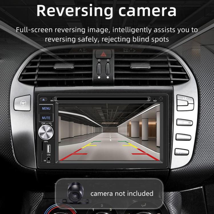 6,2 pollici Bluetooth AUX Interconnessione del telefono cellulare Interfaccia USB Auto DVD