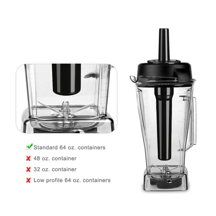 Per frullatori Vitamix 760/5000/5200 Strumento di manomissione frullatore contenitore standard da 64 once, Stirring Stick