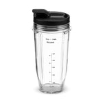 Per i frullatori della serie Nutri Ninja Auto IQ, 2 tazze da 710 ml (24 once) con scala graduata, Cup Mug