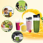Per i frullatori della serie Nutri Ninja Auto IQ, 2 tazze da 710 ml (24 once) con scala graduata, Cup Mug