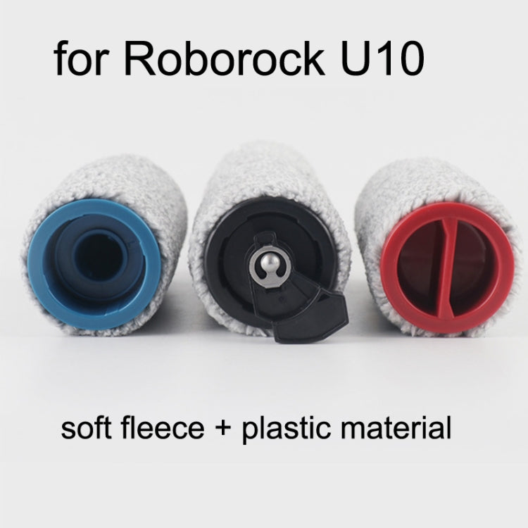 Per Roborock U10 3 in 1 Accessori per spazzole a rullo per robot spazzante, 3 In 1 Roller Brush