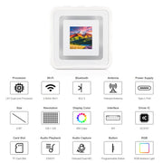 Scheda di sviluppo Waveshare ESP32-S3 con display LCD da 0,85 pollici 128×128, doppio microfono, Wi-Fi/BLE 5 e supporto AI., ESP32-S3-LCD-0.85