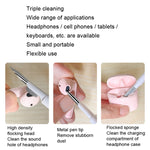 Penna per pulizia cuffie Bluetooth e dispositivi elettronici