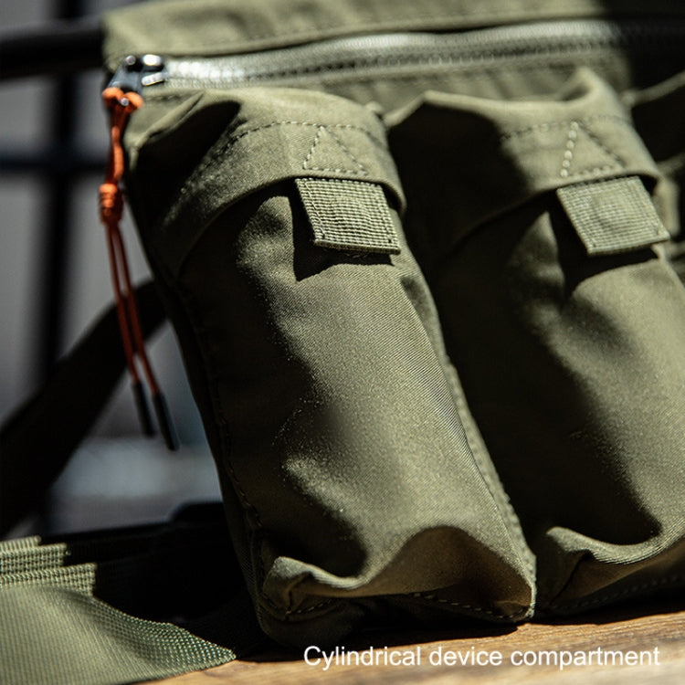 Maden TSS2201030 Borsa a tracolla monospalla multitasche, TSS2201030 Army Green, TSS2201030 Carbon Black
