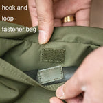 Maden TSS2201030 Borsa a tracolla monospalla multitasche, TSS2201030 Army Green, TSS2201030 Carbon Black