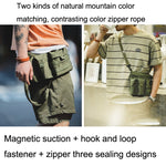 Maden TSS2201030 Borsa a tracolla monospalla multitasche, TSS2201030 Army Green, TSS2201030 Carbon Black