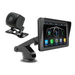 Lettore MP5 per auto AHD da 7 pollici con CarPlay wireless e supporto per l'interconnessione con telefoni cellulari., B5300 With Camera