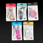 100PCS XC-0014 Cavo dati USB Borse per imballaggio Borsa a chiusura lampo leggera perla, dimensioni:, 9x16cm (Blue), 9x16cm (Light Green), 9x16cm (Red), 9x16cm (Gold), 9x16cm (Black), 10.5x15cm (Blue), 10.5x15cm (Light Green), 10.5x15cm (Red)          ...