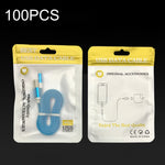 100PCS XC-0014 Cavo dati USB Borse per imballaggio Borsa a chiusura lampo leggera perla, dimensioni:, 9x16cm (Blue), 9x16cm (Light Green), 9x16cm (Red), 9x16cm (Gold), 9x16cm (Black), 10.5x15cm (Blue), 10.5x15cm (Light Green), 10.5x15cm (Red)          ...