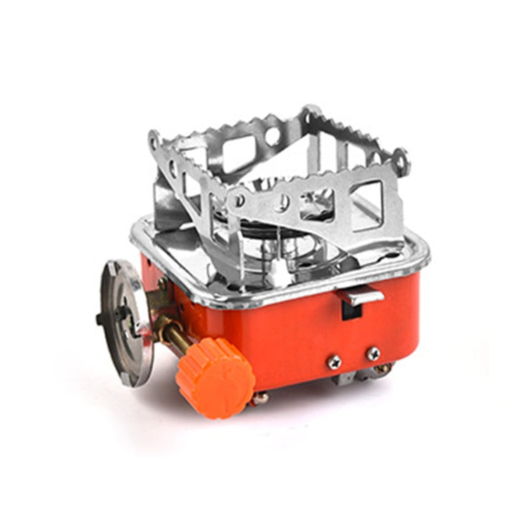 Mini fornello a gas portatile per alpinismo da campeggio all'aperto, stile:, Square (Regular Model), Square (Buckle Model), Square (Threaded Interface), Lotus (Regular Model), Lotus (Buckle Model), Lotus (Threaded Interface)