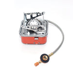 Mini fornello a gas portatile per alpinismo da campeggio all'aperto, stile:, Square (Regular Model), Square (Buckle Model), Square (Threaded Interface), Lotus (Regular Model), Lotus (Buckle Model), Lotus (Threaded Interface)