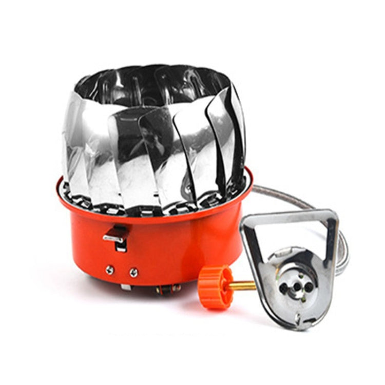 Mini fornello a gas portatile per alpinismo da campeggio all'aperto, stile:, Square (Regular Model), Square (Buckle Model), Square (Threaded Interface), Lotus (Regular Model), Lotus (Buckle Model), Lotus (Threaded Interface)