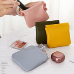 Set 3 Borse Mini in Pelle PU per Cuffie e Rossetti