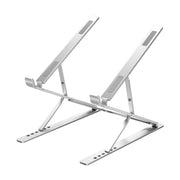 Supporto per dissipazione del calore per laptop in lega di alluminio pieghevole a doppio strato N8, N8 (Silver), N8 (Gray), N8 (Oxidized Silver)