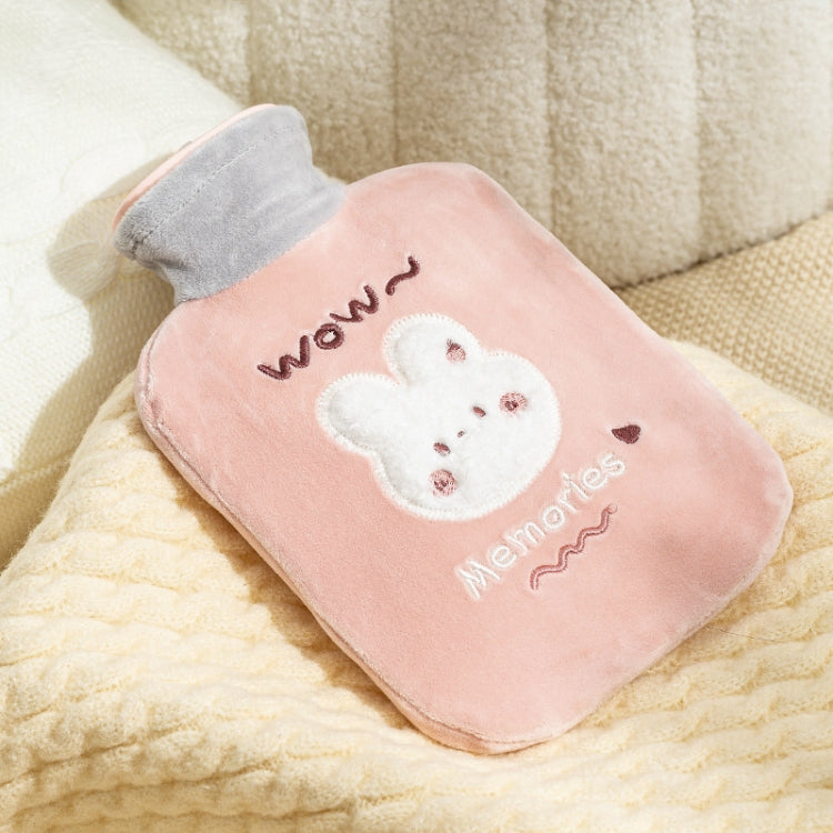 ZS103 Sacchetti di acqua calda riempiti d'acqua peluche Cartoon Borraccia riscaldante a prova di perdite a prova di esplosione, Spec:, Pink Lucky Rabbit, Beige Lucky Rabbit, Brown Bear, Khaki Bear, Purple Duck, Pink Rabbit, Pink Duck, Deep Blue Duck   ...