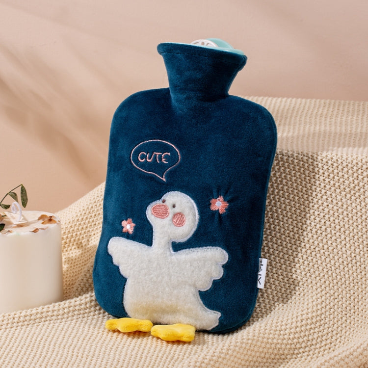 ZS103 Sacchetti di acqua calda riempiti d'acqua peluche Cartoon Borraccia riscaldante a prova di perdite a prova di esplosione, Spec:, Pink Lucky Rabbit, Beige Lucky Rabbit, Brown Bear, Khaki Bear, Purple Duck, Pink Rabbit, Pink Duck, Deep Blue Duck   ...