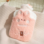 ZS103 Sacchetti di acqua calda riempiti d'acqua peluche Cartoon Borraccia riscaldante a prova di perdite a prova di esplosione, Spec:, Pink Lucky Rabbit, Beige Lucky Rabbit, Brown Bear, Khaki Bear, Purple Duck, Pink Rabbit, Pink Duck, Deep Blue Duck   ...