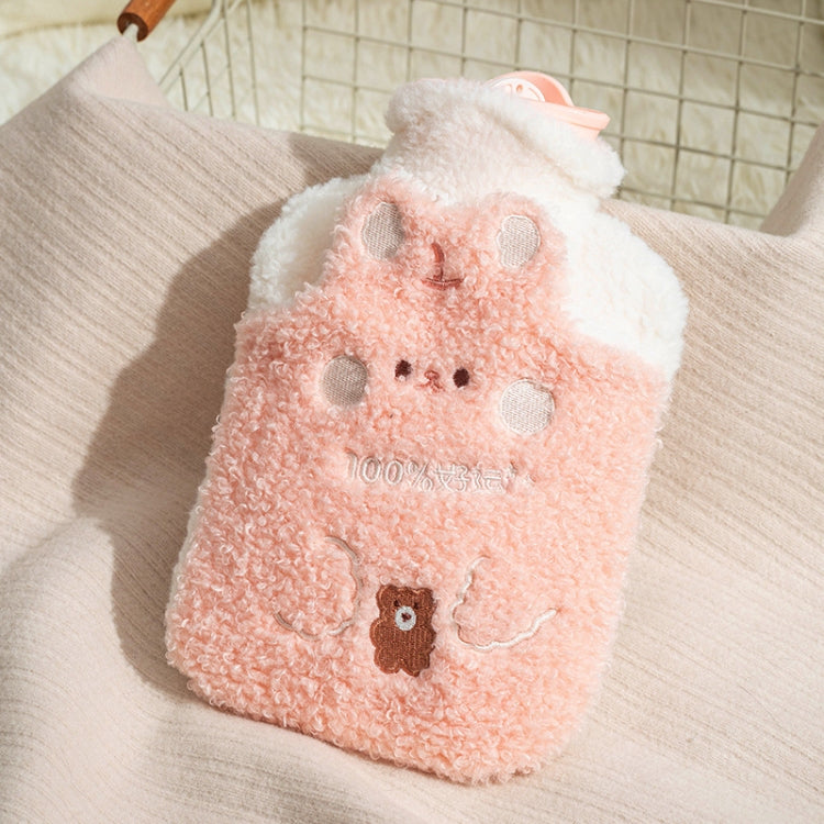 ZS103 Sacchetti di acqua calda riempiti d'acqua peluche Cartoon Borraccia riscaldante a prova di perdite a prova di esplosione, Spec:, Pink Lucky Rabbit, Beige Lucky Rabbit, Brown Bear, Khaki Bear, Purple Duck, Pink Rabbit, Pink Duck, Deep Blue Duck   ...