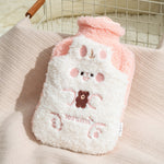 ZS103 Sacchetti di acqua calda riempiti d'acqua peluche Cartoon Borraccia riscaldante a prova di perdite a prova di esplosione, Spec:, Pink Lucky Rabbit, Beige Lucky Rabbit, Brown Bear, Khaki Bear, Purple Duck, Pink Rabbit, Pink Duck, Deep Blue Duck   ...