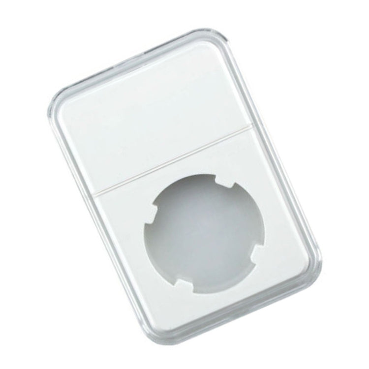 10 PCS Scatola per la raccolta di monete con identificazione di monete commemorative, White (25mm), White (27mm), White (30mm), White (38.5mm), White (40mm)