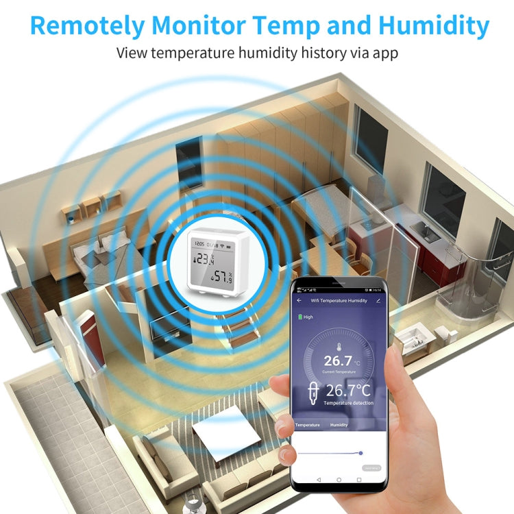 Sensore temperatura e umidità Wi-Fi per smart home
