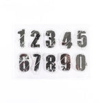 Timbro in silicone trasparente per manuale di disposizione botanica vintage da 5 pezzi