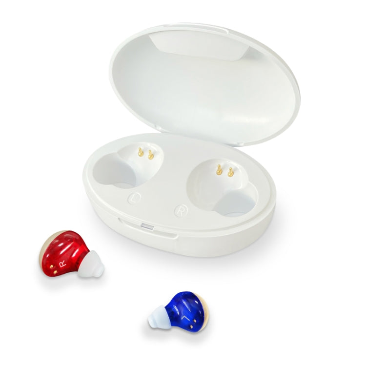 Z-300 TWS Amplificatore sonoro ricaricabile Apparecchi acustici per non udenti, Z-300 Red Blue