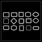 10 set Sun Moon Stars Vintage Lace Materiale manuale per bambini