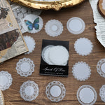 10 set Sun Moon Stars Vintage Lace Materiale manuale per bambini
