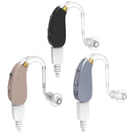 EN-T201A Amplificatore del suono per apparecchi acustici di ricarica per anziani con macchina digitale, EN-T201A Skin Color, EN-T201A Metal Blue, EN-T201A Black