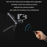 PGYTECH Camera Mobile Phone Desktop Pan Tilt Treppiede portatile, Black, White, Only Tripod, Remote Control Set, Remote control M1