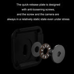 PGYTECH Camera Mobile Phone Desktop Pan Tilt Treppiede portatile, Black, White, Only Tripod, Remote Control Set, Remote control M1