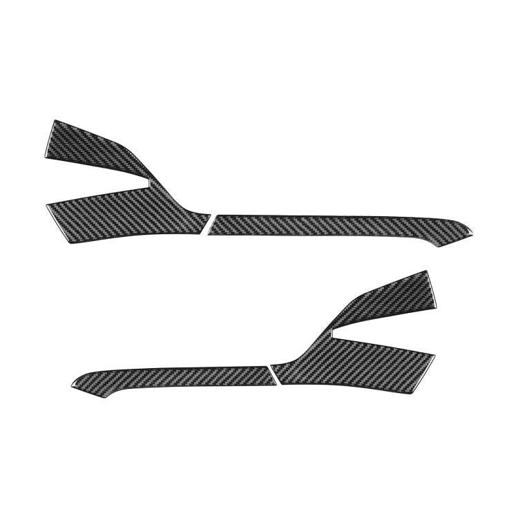 Adesivi antigraffio per specchietto retrovisore sinistro (guida a sinistra) per Chevrolet Corvette C8, 4 pezzi/set, Left-Hand Drive