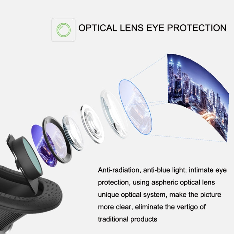 VR SHINECON G10 Copricapo Occhiali VR 3D per smartphone