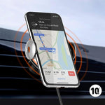 Staffa di navigazione per auto con caricatore rapido per sensore a infrarossi LDNIO 15W, MA02
