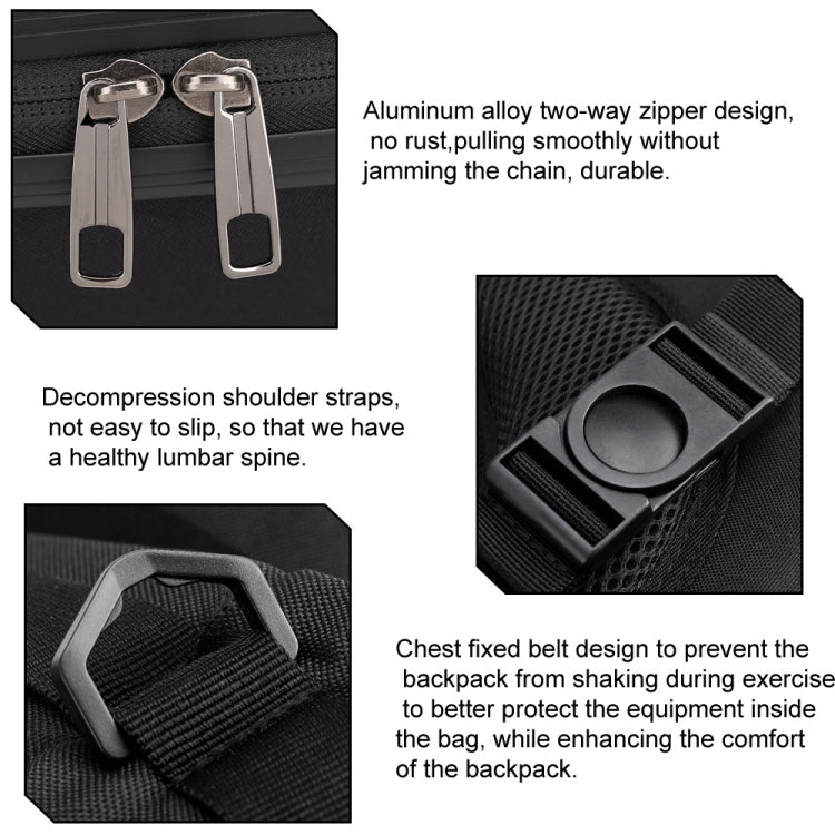 Borsa rigida impermeabile per DJI Avata 48x35x20 cm