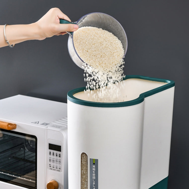 Bidone per la conservazione del riso fresco sigillato a prova di umidità e a prova di insetto, 5 KG