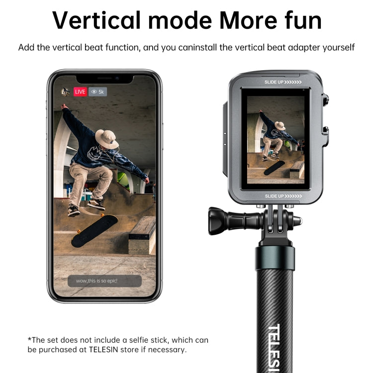 Custodia in lega di alluminio per GoPro Hero9/10/11 Black