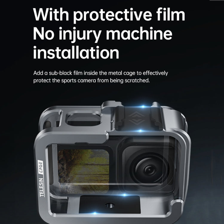 Custodia in lega di alluminio per GoPro Hero9/10/11 Black
