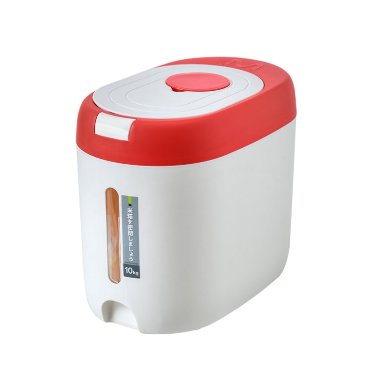 Secchio per riso da cucina sigillato a prova di umidità e polvere, Red 10kg, Red 5kg, Gray 10kg, Gray 5kg, Blue 10kg, Blue 5kg, Green 10kg, Green 5kg