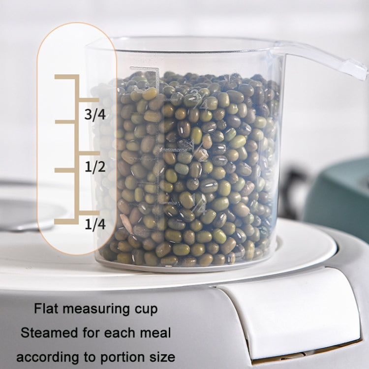 Secchio per riso da cucina sigillato a prova di umidità e polvere, Red 10kg, Red 5kg, Gray 10kg, Gray 5kg, Blue 10kg, Blue 5kg, Green 10kg, Green 5kg