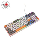 ZIYOU LANG K3 100 Tasti Gioco Tastiera meccanica cablata incandescente, lunghezza cavo: 1,5 m, stile:, K3 Micro Light Version Green Axis, K3 Micro Light Version Red Axis, K3 Water Green Version Green Axis, K3  Water Green Version Red Axis              ...
