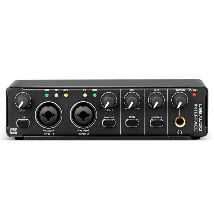 Mixer audio USB per registrazione strumenti e microfoni