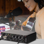 Mixer audio USB per registrazione strumenti e microfoni