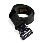 Maden S2001059 Cintura regolabile da uomo in tessuto casual retrò, S2001059 Black, S2001059 Army Green