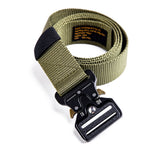 Maden S2001059 Cintura regolabile da uomo in tessuto casual retrò, S2001059 Black, S2001059 Army Green